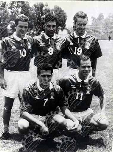 12 de junio de 1994 - Hugo Sánchez, Luis García, Zague